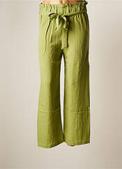 Pantalon large vert SOPHYLINE pour femme seconde vue