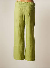 Pantalon large vert SOPHYLINE pour femme seconde vue