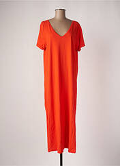 Robe longue orange CREAM pour femme seconde vue