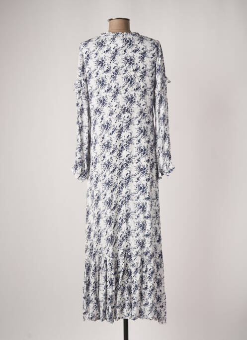 Robe longue bleu C'EST BEAU LA VIE pour femme