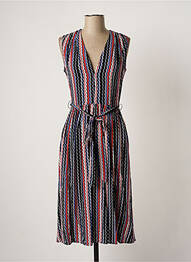 Robe mi-longue sans manche sans manche noir MOLLY BRACKEN femme