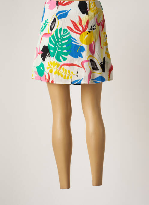 Jupe courte blanc LES TROPEZIENNES PAR M.BELARBI pour femme