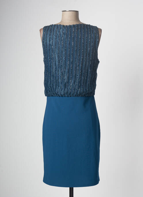 Robe mi-longue bleu VERO MODA pour femme