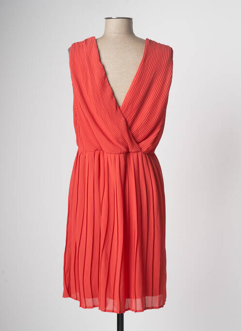 Robe mi-longue rouge VERO MODA pour femme