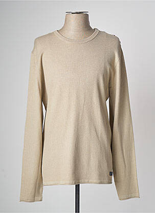 Pull beige TEDDY SMITH pour homme