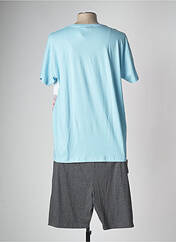 Pyjashort bleu ARTHUR pour homme seconde vue