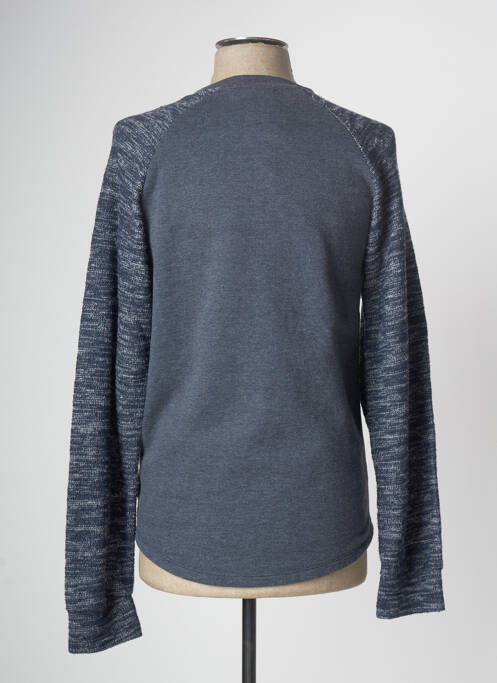 Sweat-shirt bleu JACK & JONES pour homme