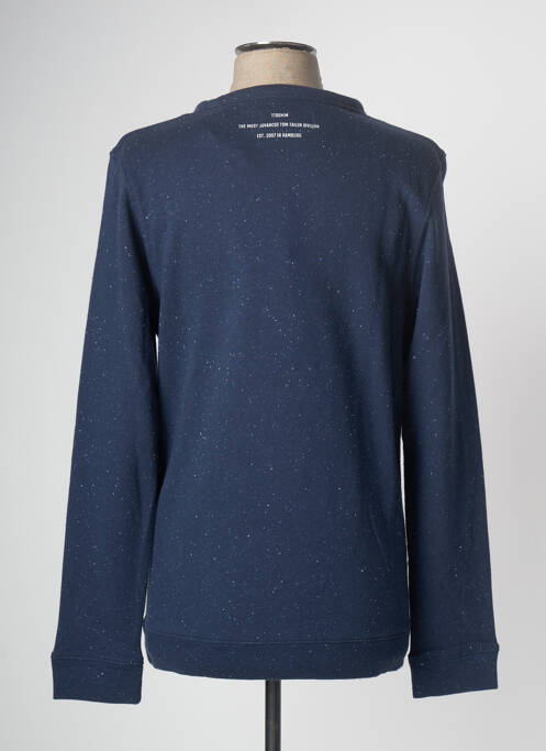 Sweat-shirt bleu TOM TAILOR pour homme