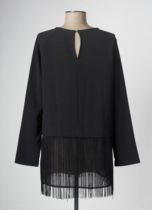 Tunique manches longues noir FRACOMINA femme