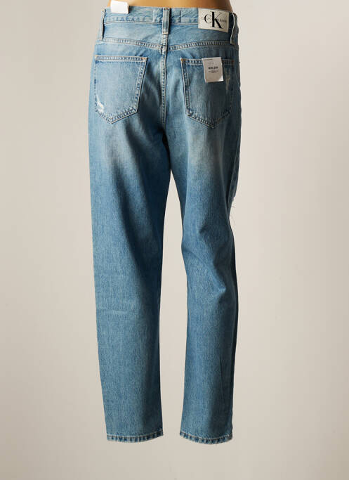 Jeans coupe droite bleu CALVIN KLEIN pour femme