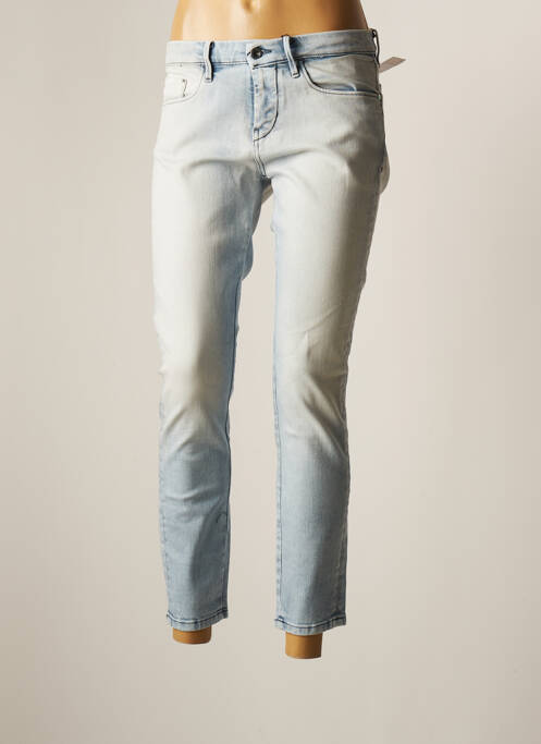 Jeans coupe slim bleu CALVIN KLEIN pour femme