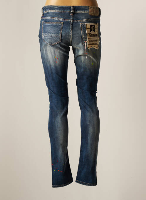 Jeans coupe slim bleu IDENIM pour femme