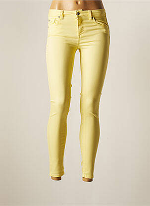 Pantalon slim jaune LUI JO pour femme