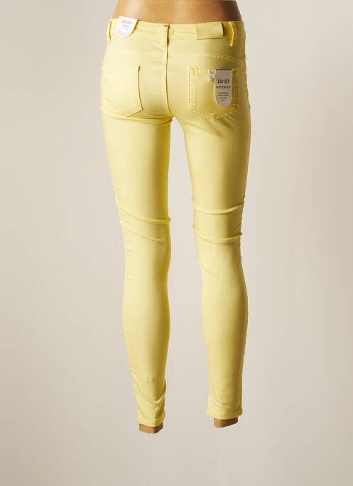 Pantalon slim jaune LIU JO femme