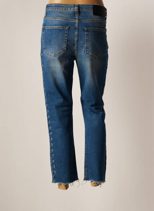 Jeans coupe droite bleu UNIQUE DNM pour femme