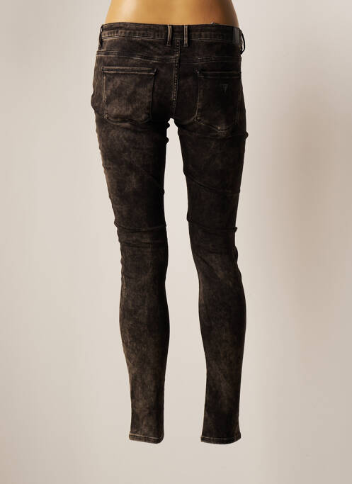 Jeans skinny gris GUESS pour femme