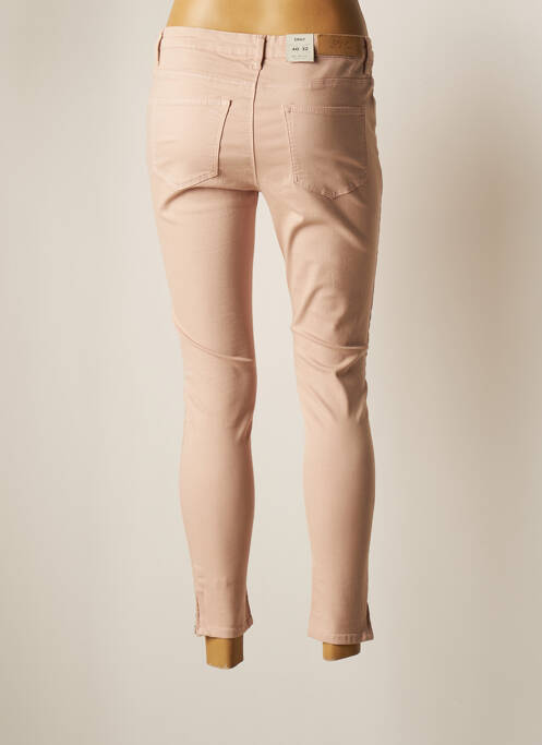 Pantalon slim rose ONLY pour femme