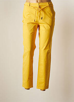 Pantalon chino jaune ONLY pour femme