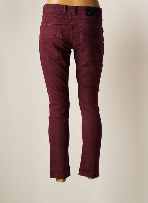 Pantalon slim violet ONLY pour femme
