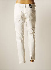 Jeans coupe slim blanc G STAR pour femme seconde vue