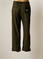 Pantalon chino vert G STAR pour femme seconde vue