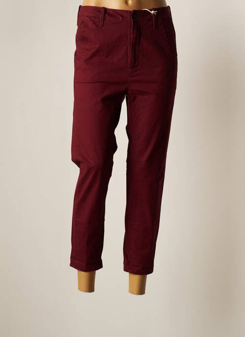 Pantalon 7/8 rouge G STAR pour femme
