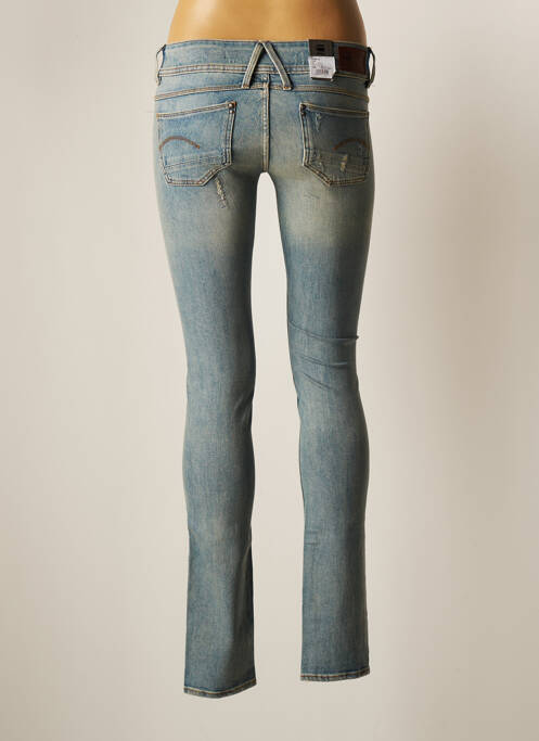 Jeans coupe slim bleu RAW-7 pour femme