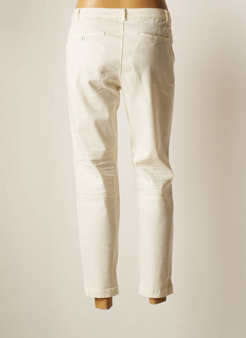 Pantalon chino beige RAW-7 pour femme