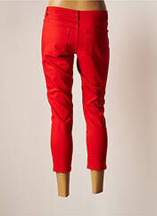 Pantalon 7/8 rouge VERO MODA pour femme seconde vue