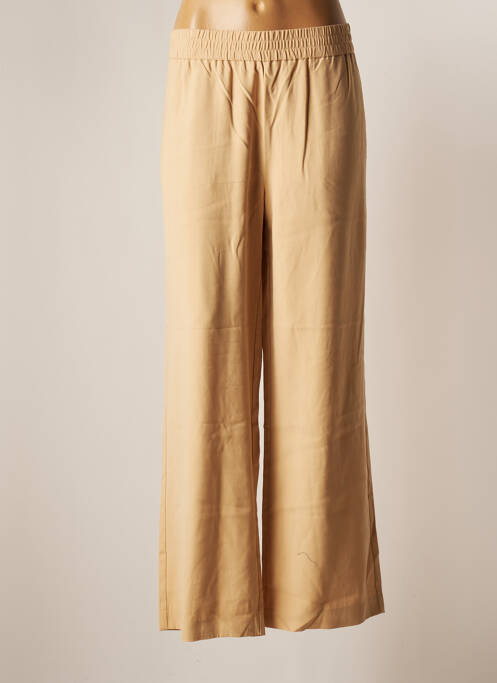 Pantalon large beige VERO MODA pour femme
