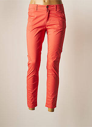 Pantalon chino orange SALSA pour femme