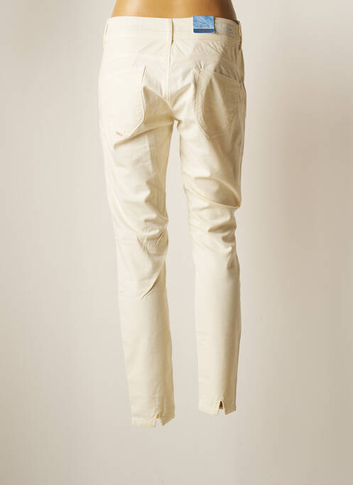 Jeans coupe slim beige SALSA pour femme