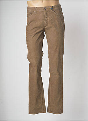Pantalon droit marron PADDOCK'S pour homme