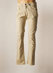 Jeans coupe droite beige IMPAQT pour homme seconde vue