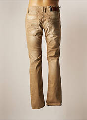 Jeans coupe droite marron JAPAN RAGS pour homme seconde vue