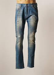 Jeans coupe slim bleu UNIQUE pour homme seconde vue