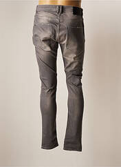 Jeans coupe slim gris UNIQUE pour homme seconde vue