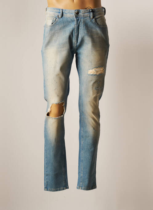 Jeans coupe slim bleu UNIQUE pour homme