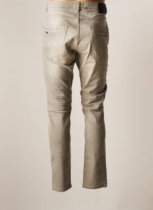 Jeans coupe slim gris UNIQUE pour homme