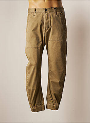 Pantalon large beige RAW-7 pour homme