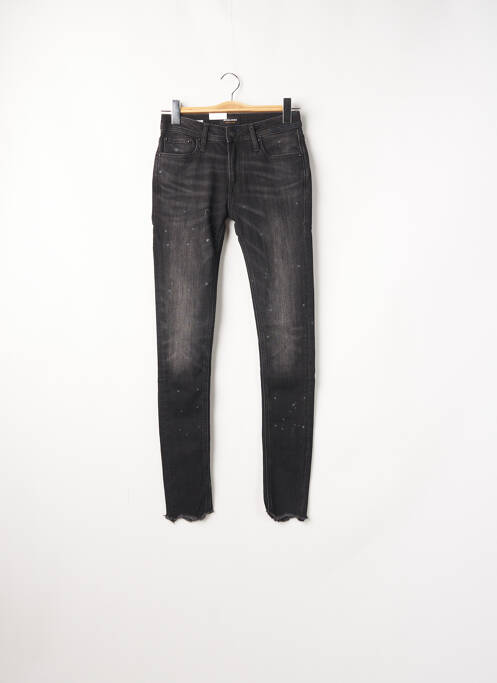 Jeans skinny noir JACK & JONES pour homme