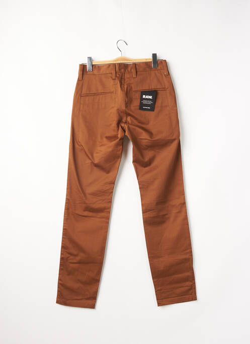 Pantalon chino marron G STAR pour homme