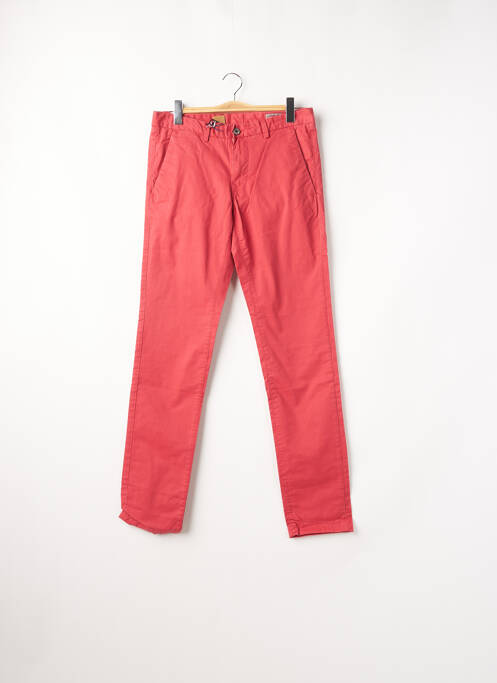 Pantalon chino rouge TEDDY SMITH pour homme