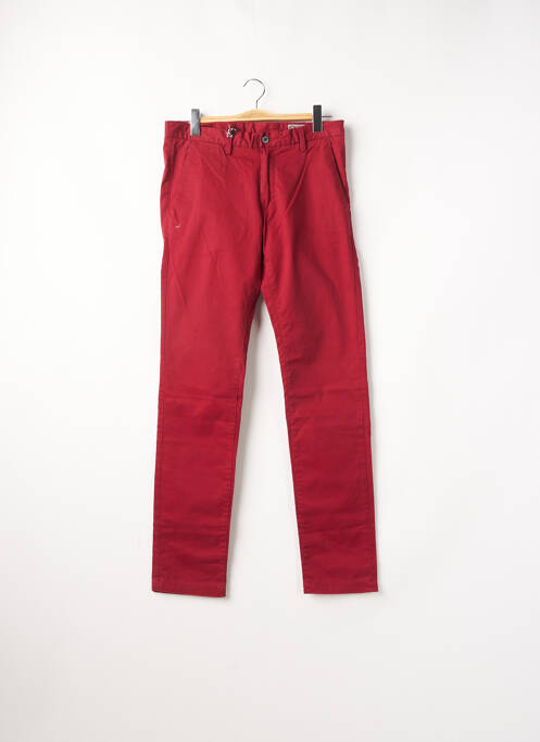 Pantalon chino rouge TEDDY SMITH INDUSTRY pour homme