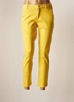 Pantalon 7/8 jaune VERO MODA pour femme