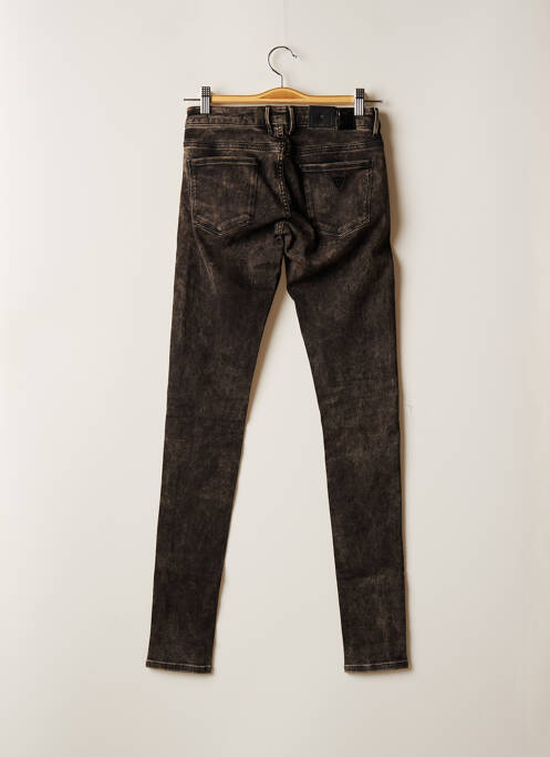 Jeans skinny gris GUESS pour femme