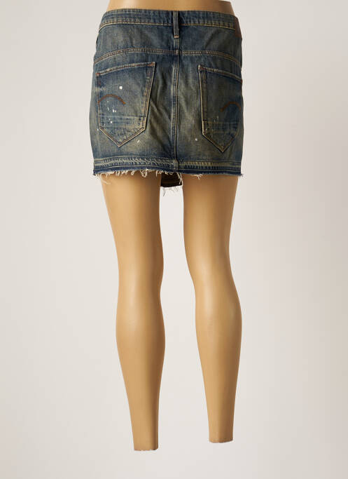 Mini-jupe bleu G STAR pour femme