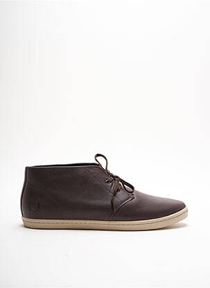 Baskets marron FRED PERRY pour homme