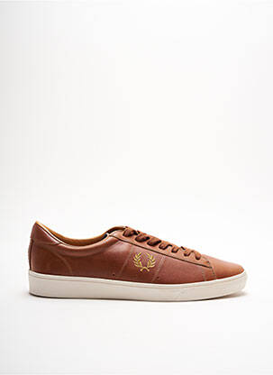 Baskets marron FRED PERRY pour homme