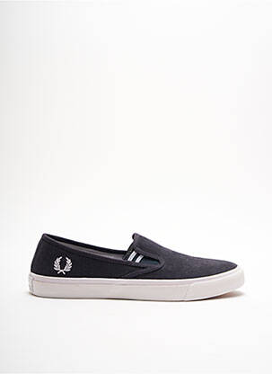 Slip ons bleu FRED PERRY pour homme